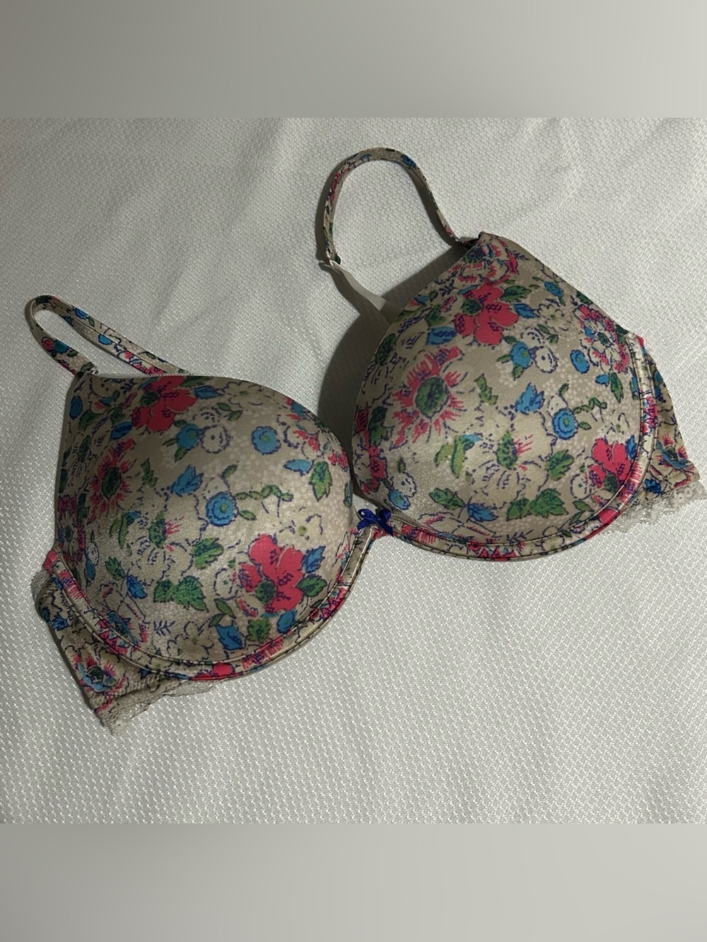 aerie Floral Padded Bra